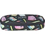 Jacbag Oval Kalem Kutusu Medıum - Pembe - Pudra
