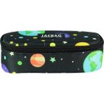 Jacbag Oval Kalem Kutusu Xl Siyah-Sarı