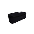 Jacbag Oval Pencil Case-Oval Tip Geniş Iç Hacimli Siyah Kalem Kutusu Kalemlik