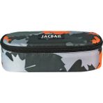 Jacbag Oval XL Kalem Kutusu - Gri - Turuncu