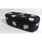Jacbag Oval XL Kalem Kutusu – Su Geçirmez Dayanıklı 600D Polyester, 70-80 Kalem Kapasiteli Büyük Dikdörtgen Tasarım - Güneş Sarısı