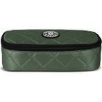 Jacbag Oval Xl Soft-Oval Tip Büyük Boy Kapitone Kalem Kutusu - 1 Adet - Haki