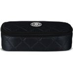 Jacbag Oval Xl Soft-Oval Tip Büyük Boy Kapitone Kalem Kutusu - 1 Adet - Siyah
