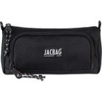 Jacbag Prime İki Bölmeli Kalem Kutusu Siyah Polyester Malzeme ile 90-100 Kalem Kapasitesi