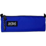 Jacbag Saks Mavi Erkek Çocuk Tek Bölmeli Üçgen Okul Ve Ofis Kalem Kutusu