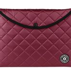 Jacbag Snap Folder Soft A4-Kapitone Çıtçıtlı Dosya A4 (Bordo)