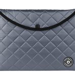 Jacbag Snap Folder Soft A4-Kapitone Çıtçıtlı Dosya A4 (Gri)