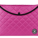 Jacbag Snap Folder Soft A4-Kapitone Çıtçıtlı Dosya A4 (Pembe)