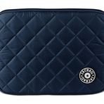 Jacbag Tablet Soft-Fermuarlı Kapitone Tablet Çantası (Lacivert)