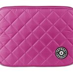 Jacbag Tablet Soft-Fermuarlı Kapitone Tablet Çantası (Pembe)