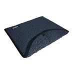Jacbag Teddy Peluş Gri Çıtçıtlı Erkek Dosya Çanta Kitap Defter Tablet Notebook için