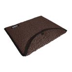 Jacbag Teddy Peluş Kahverengi Çıtçıtlı Dosya Çanta Kitap Defter Tablet Notebook için