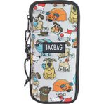 Jacbag Zup Bag-Genişleyen Organizer Kalem Kutusu - Beyaz - Turuncu