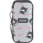 Jacbag Zup Bag-Genişleyen Organizer Kalem Kutusu - Gri - Siyah