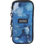 Jacbag Zup Bag-Genişleyen Organizer Kalem Kutusu - Mavi - Beyaz