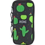 Jacbag Zup Bag-Genişleyen Organizer Kalem Kutusu - Siyah - Yeşil