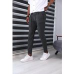 JACK CAPRİO Erkek Pileli Jogger Bel Lastikli Paça Duble Pileli Yeni Sezon Jogger Pantolon Kordonlu