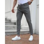 Jack Caprio Erkek Slimfit Jogger Pantolon Rahat Likralı Pantolon - 33 - 00E-Gri