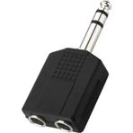 Jack Dönüştürücü - 6.3mm 1x2 Jak Çoğaltıcı-SGH-JCK6.3