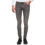Jack & Jones 12109954 Gri Erkek Jean Pantolon