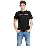 Jack & Jones 12137126 Jjecorp Logo Tee Ss Crew Neck Noos Siyah Erkek T-shirt