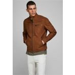 Jack & Jones 12147218 Erkek Jjerocky Jacket Noos Pıu Suni Deri Ceket