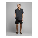 Jack & Jones 12165604 Siyah Herren JJi Bowie Solid Sa Erkek Şort