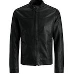Jack & Jones 12182461 Jjewarner Jacket Noos Erkek Mont - Siyah
