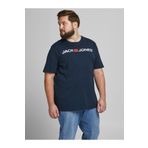 Jack & Jones 12184987 Lacivert Jack Jones Yazılı Erkek T-shirt