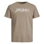 Jack & Jones 12205957 Jorjungle Script Tee O Yaka Regular Fit Baskılı Erkek T-shirt