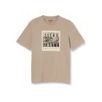 Jack & Jones 12205960 Kahverengi Erkek T-Shirt