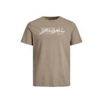 Jack & Jones 12207495 Brown S Erkek T-Shirt