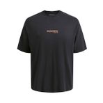Jack & Jones 12210401 Hollywood Sunfade Siyah Erkek T-shirt