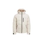 Jack & Jones 12214648 Bej Jcootto Puffer Erkek Mont