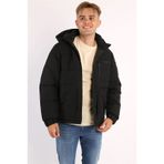 Jack & Jones 12214648 Siyah Jcootto Puffer Erkek Mont