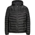 Jack & Jones 12215202 Outdoor Fuffer Black Erkek Mont