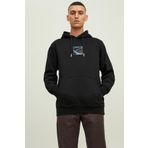 Jack & Jones 12216305 Siyah Erkek Sweatshirt