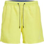Jack & Jones 12225961 Sarı Erkek Jpstfıjı Logo Detaylı Deniz Şortu