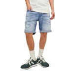 Jack & Jones 12229210 Erkek Şort, Blue Denim, S