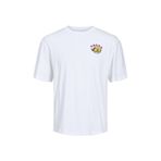 Jack & Jones 12232251 Beyaz Erkek T-shirt