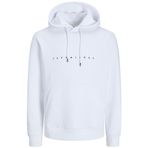 Jack & Jones 12233972-W Beyaz Star Erkek Sweatshirt