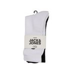 Jack & Jones 12234488 Beyaz Jaccole 2'li Tenis Çorabı