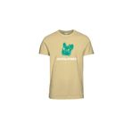 Jack & Jones 12238121 Sıfır Yaka Hardal Erkek T-shirt