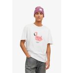 Jack & Jones 12238166-White Jordimensional Tee Ss Crew Neck Tg Beyaz Erkek T-shirt