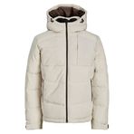 Jack & Jones 12239001 Moonbeam Krem Suya Dayanıklı Jcootis Sn Erkek Günlük Mont