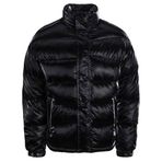 Jack & Jones 12241177 Jcoreflect Puffer Siyah Erkek Günlük Mont