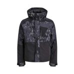 Jack & Jones 12241637 Jcoalpine Jacket Siyah Erkek Mont