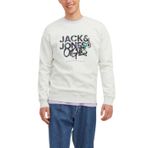 Jack & Jones 12242366_JORSILVERLAKE SWEAT CREW N Bisiklet Yaka Açık Gri Erkek Sweatshirt