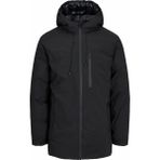 Jack & Jones 12243225 Jcopayne Parka LN Black Erkek Mont