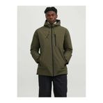 Jack & Jones 12243225 Yeşil Erkek Mont
